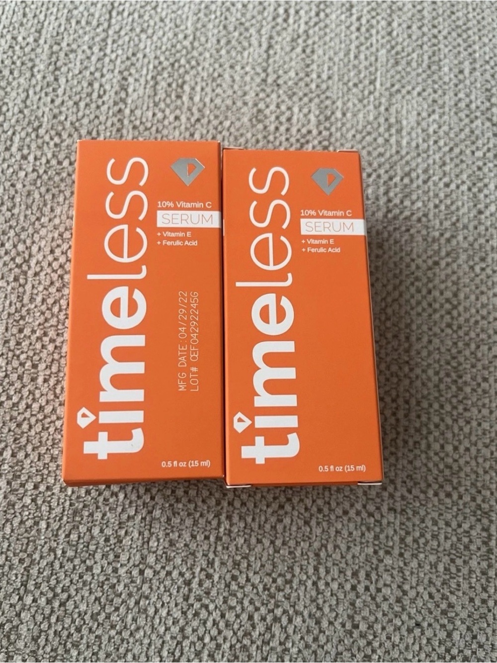 Timeless Skin Care 10% Vitamin C + E Ferulic Acid Serum 1.0 Oz Total